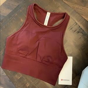 NWT LULULEMON Ebb To Train high neck sports bra
